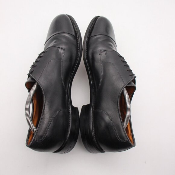 Allen Edmonds Captoe Cortland Men\'s Size 12 D Black Oxford Made USA Dress Shoes main image 10